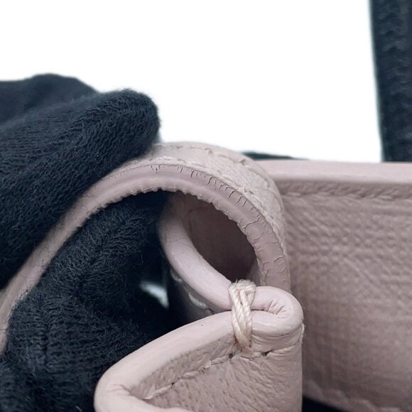 BALENCIAGA shopping phone holder bag Leather Light Pink 593826 - Picture 11 of 16